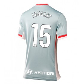 Atletico Madrid Clement Lenglet #15 Borte skjorte til dame 2024-25 Kortermet